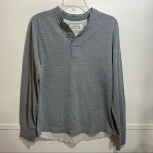 Mens Vintage Fit No Boundaries Organic Blend Med Lon Sleeve Top